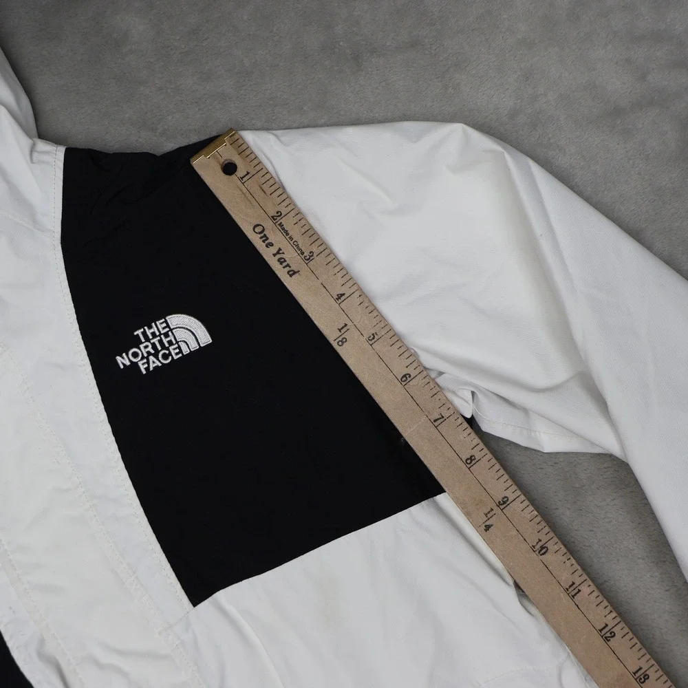 North Face Jacket Girls Medium 10/12‎ White Mt. View Triclimate Waterproof Light